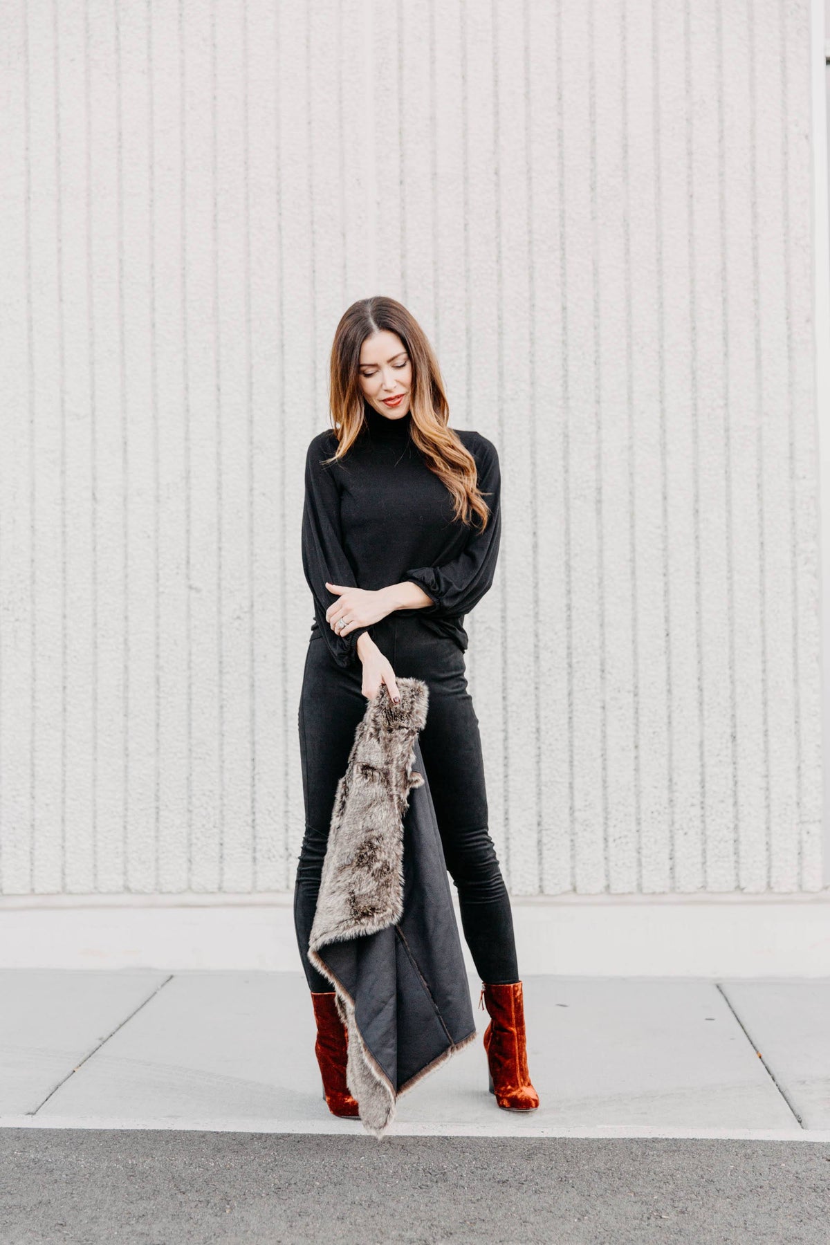 Velvet by Graham &amp; Spencer Jojo Lux Gauze Mock Neck Top