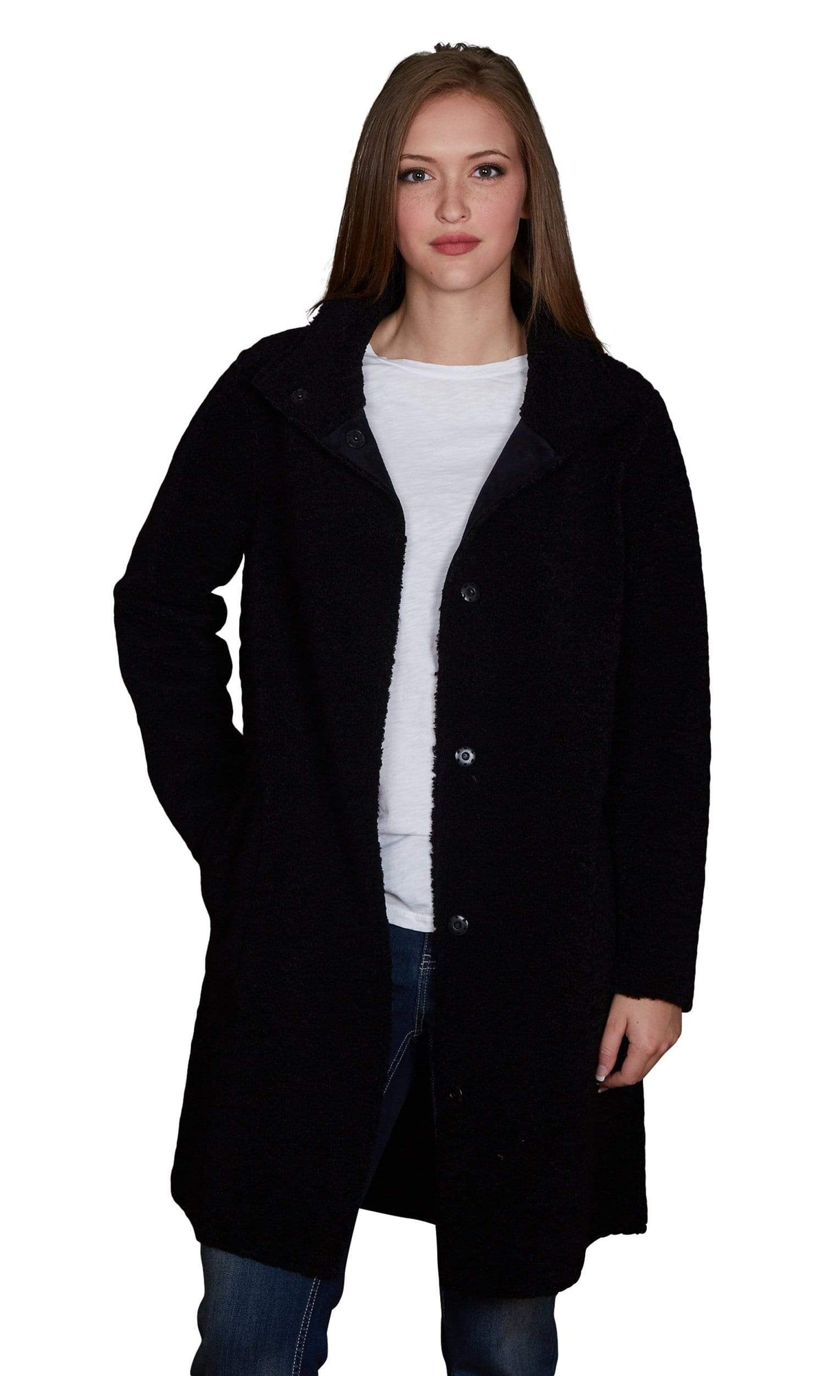 Velvet by Graham &amp; Spencer Mirabella Reversible Lux Sherpa Coat