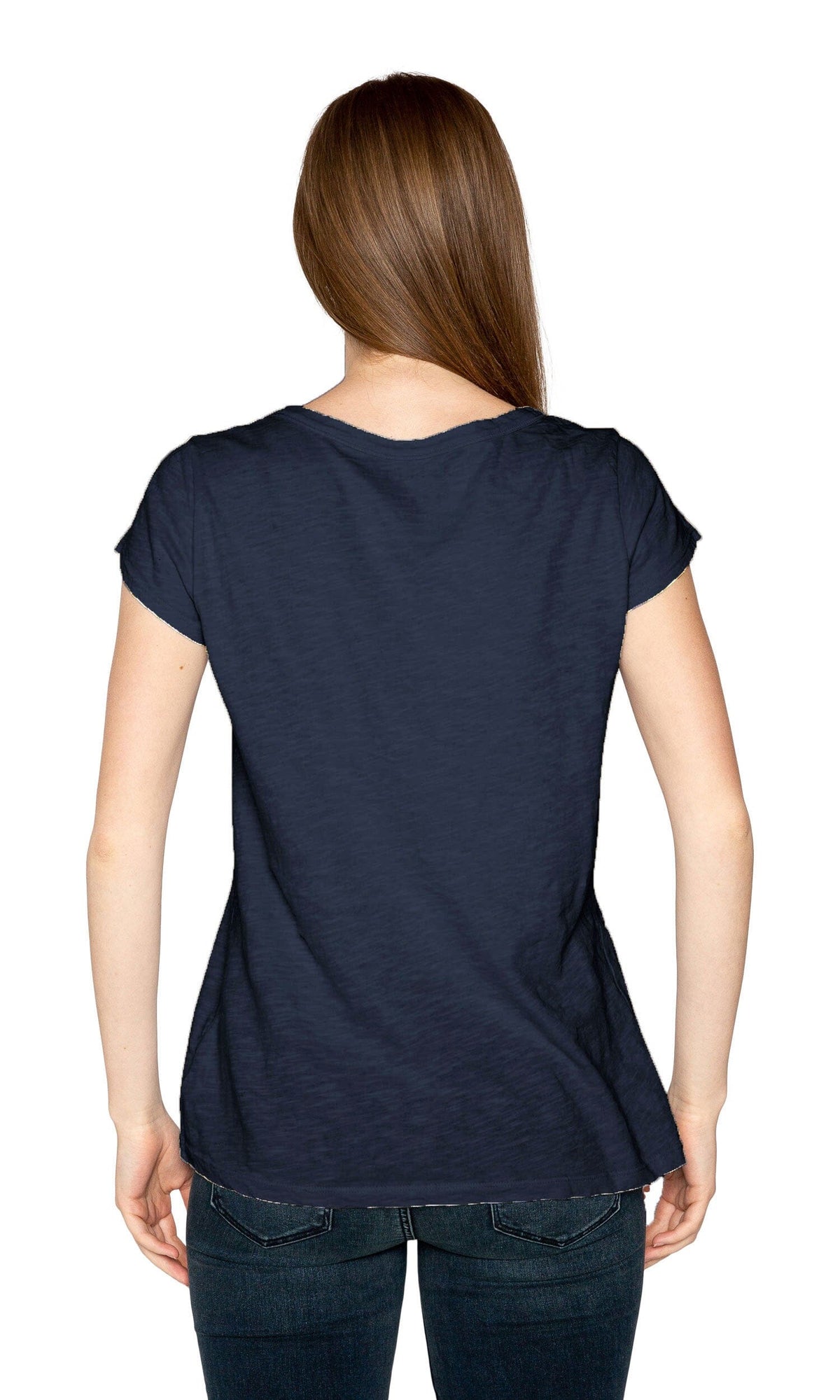 Velvet by Graham &amp; Spencer Kira Original Slub Scoop Neck Tee