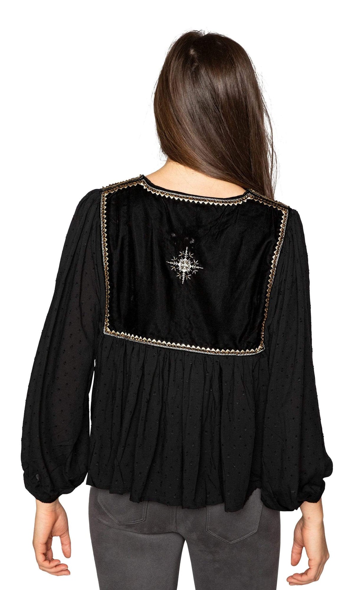 Velvet by Graham &amp; Spencer Nixi Embellished Drape Jacket