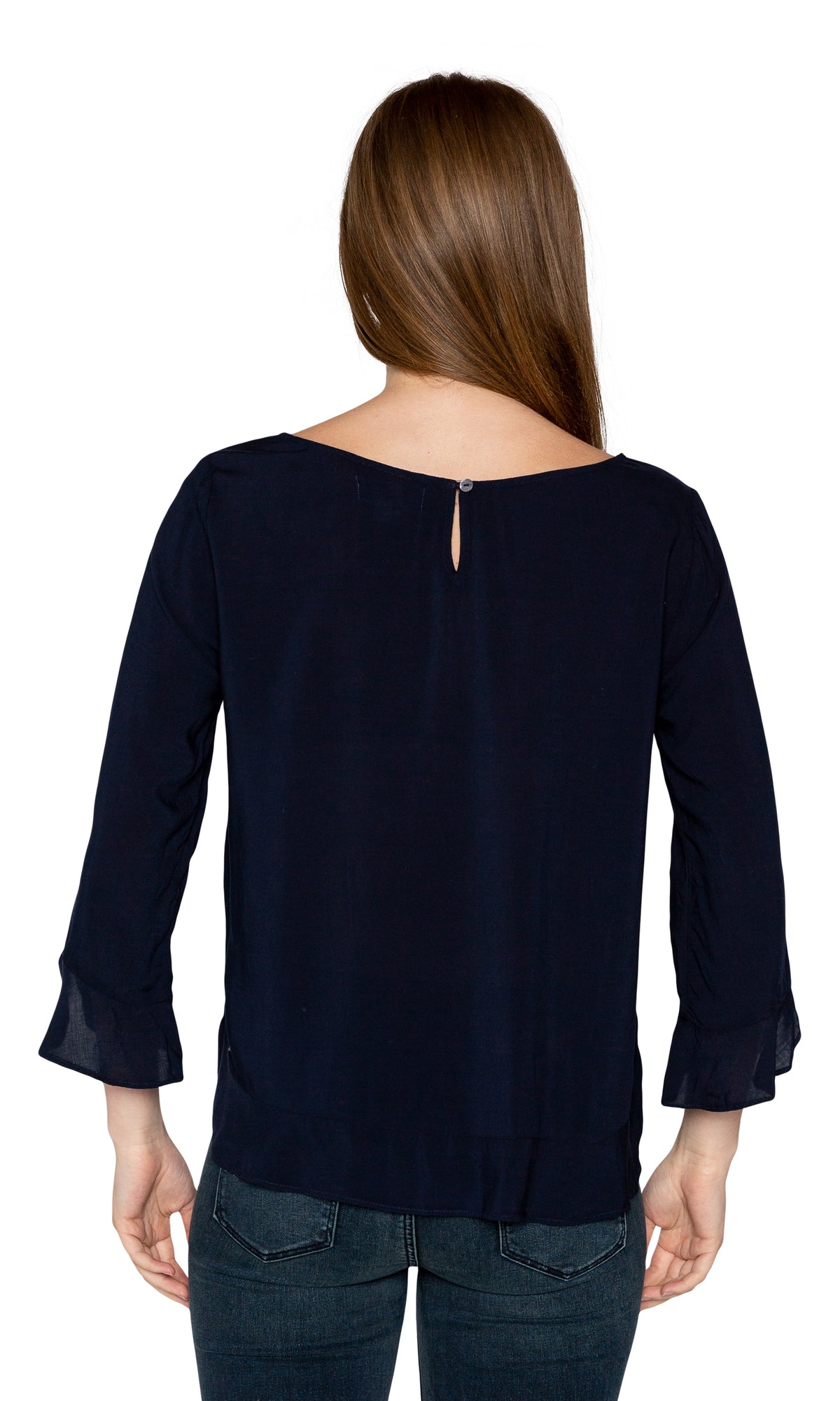 Velvet by Graham &amp; Spencer Mira Ruffle Challis Top
