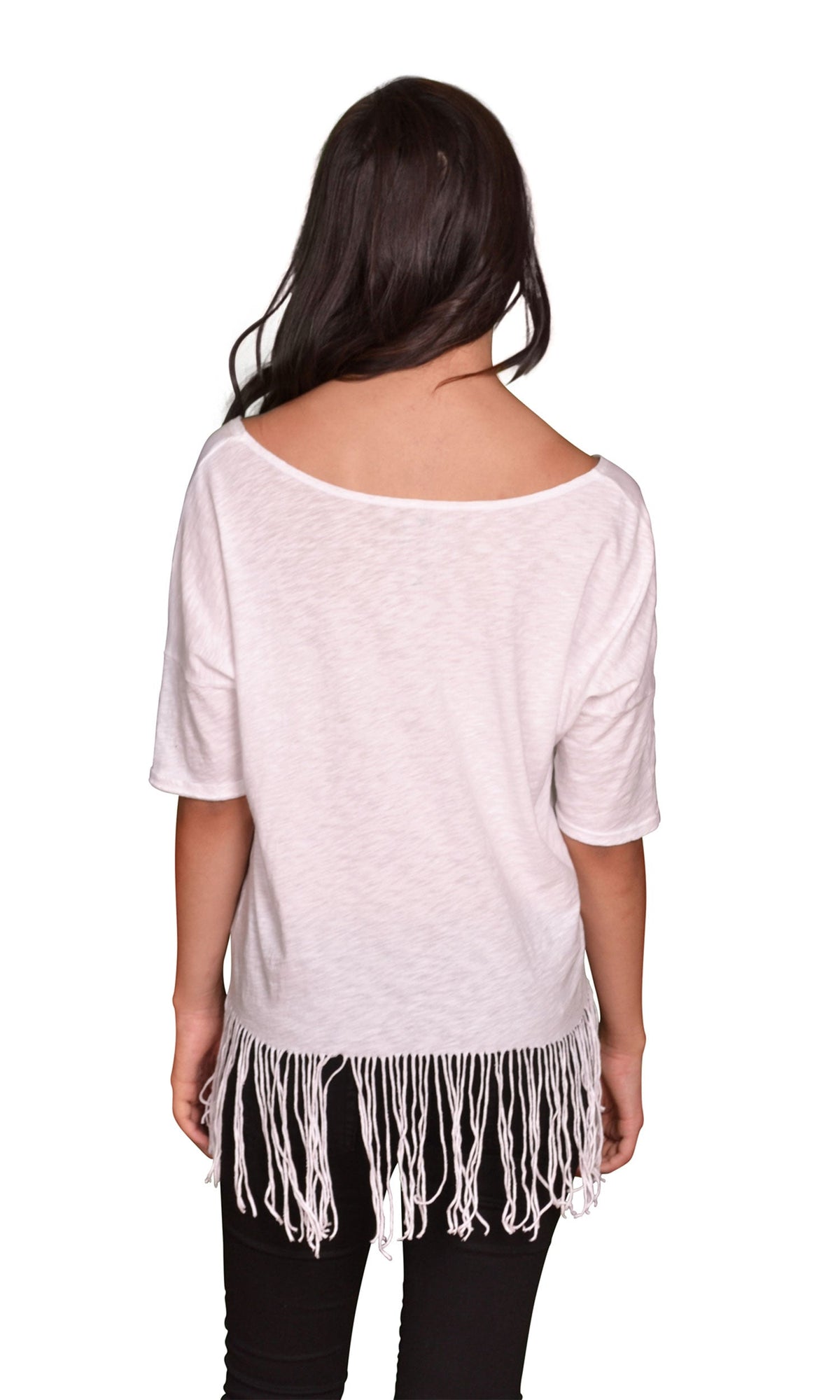 Velvet by Graham &amp; Spencer Kelyn Fringe Top