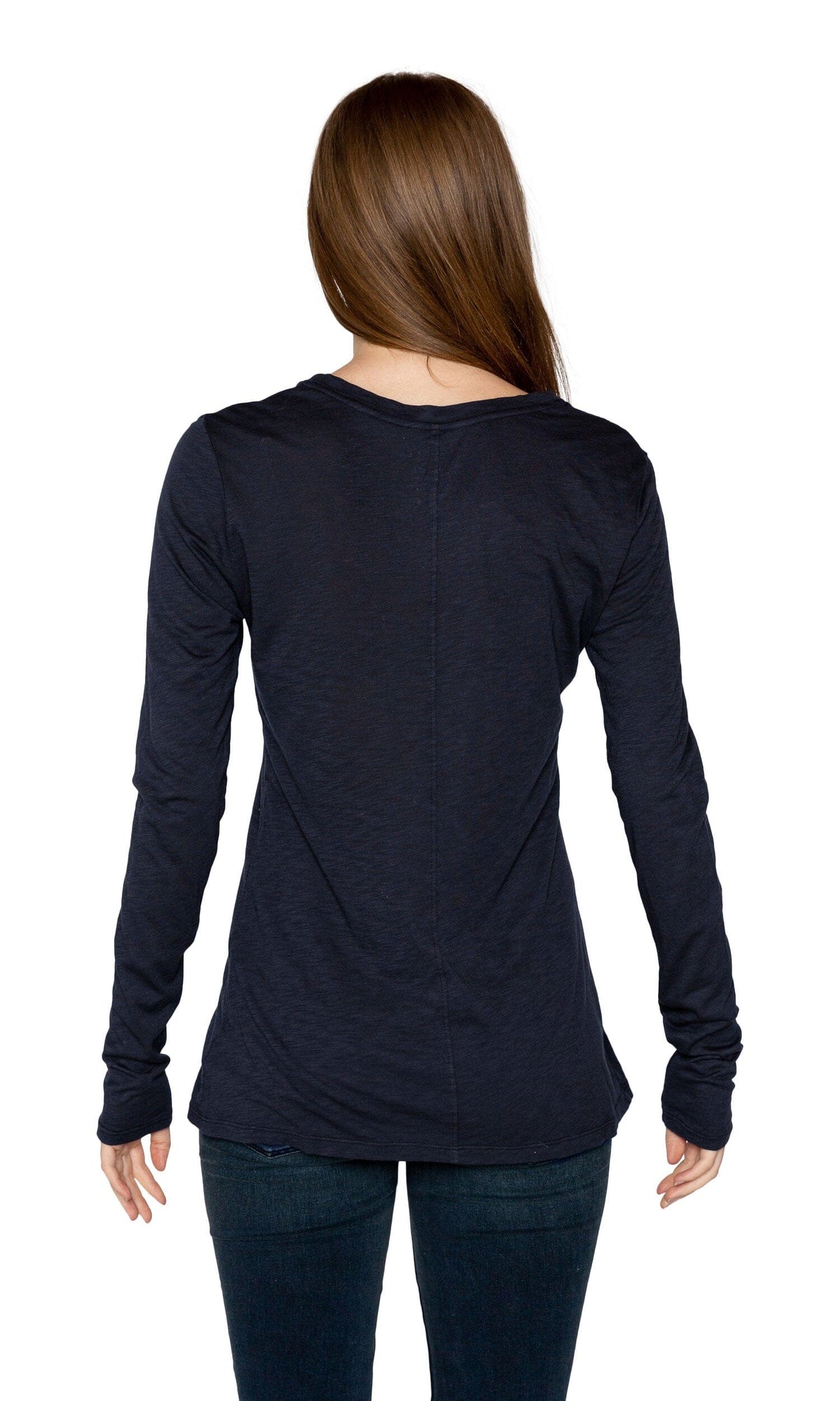 Velvet by Graham &amp; Spencer Giana Luxe Slub Round Neck Top