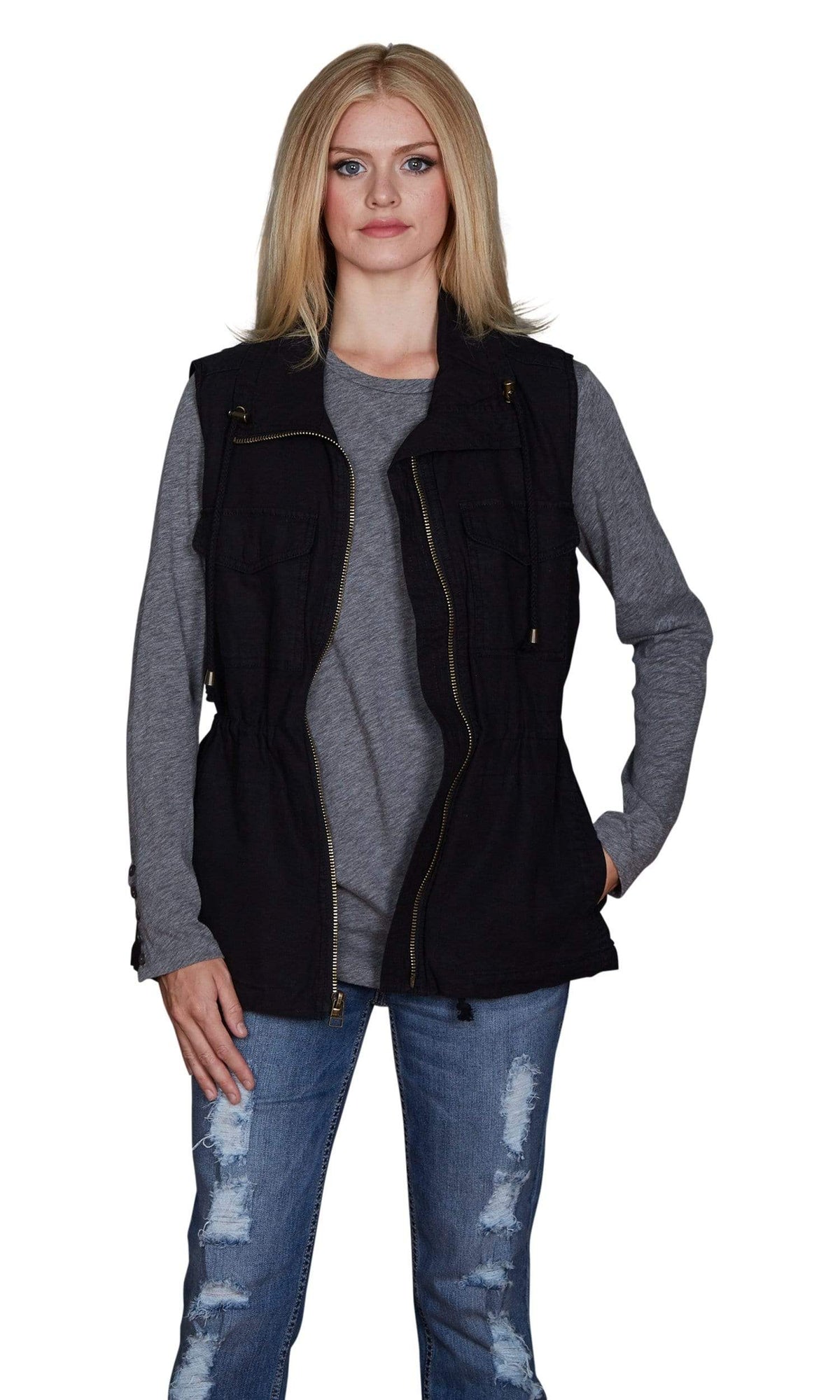 Velvet by Graham &amp; Spencer Waylin Padded Anorak Vest