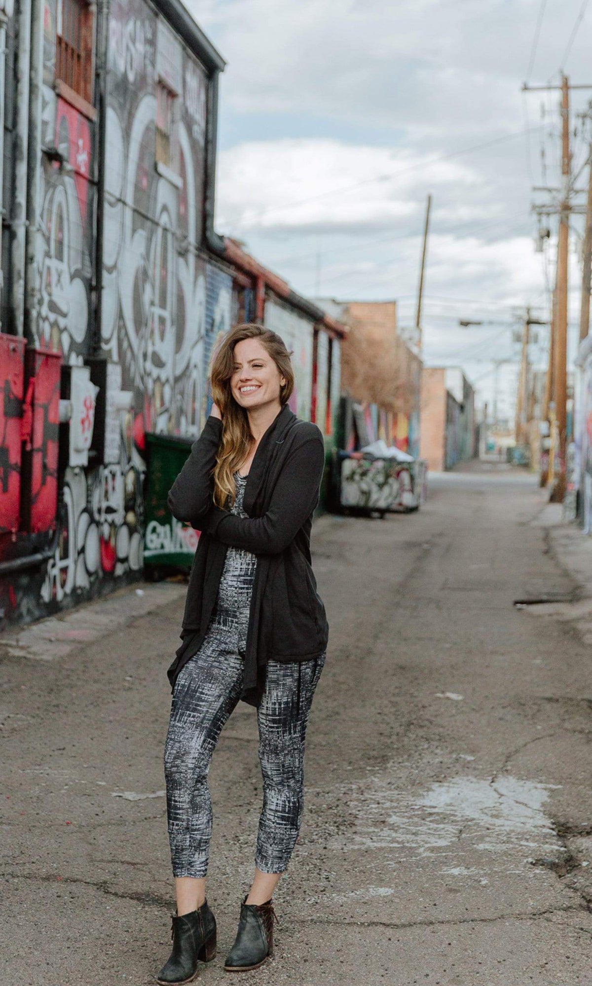 Velvet by Graham &amp; Spencer Havana Baby Thermal Drape Cardigan