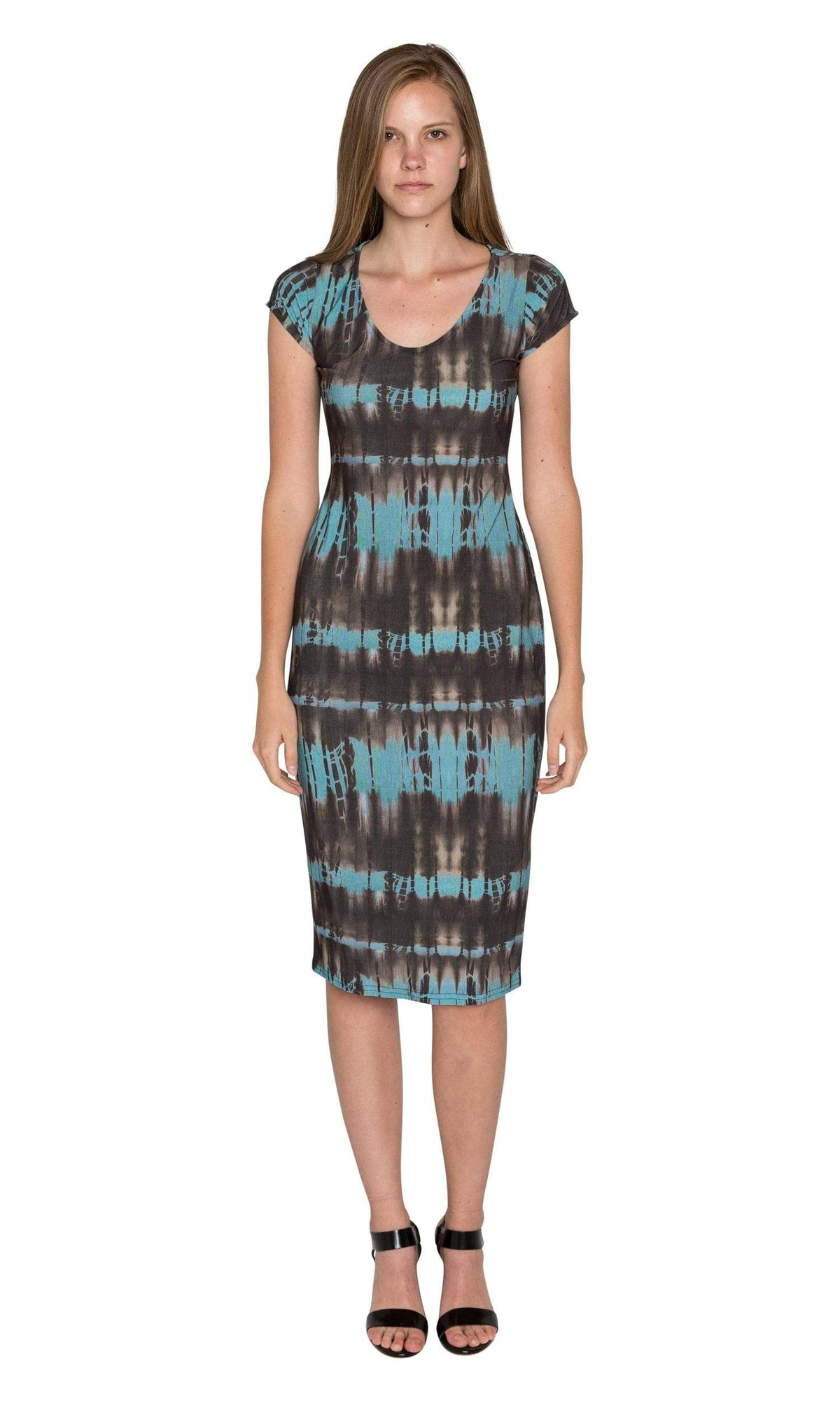 Viereck Tahini Scoop Neck Dress - Pontiac