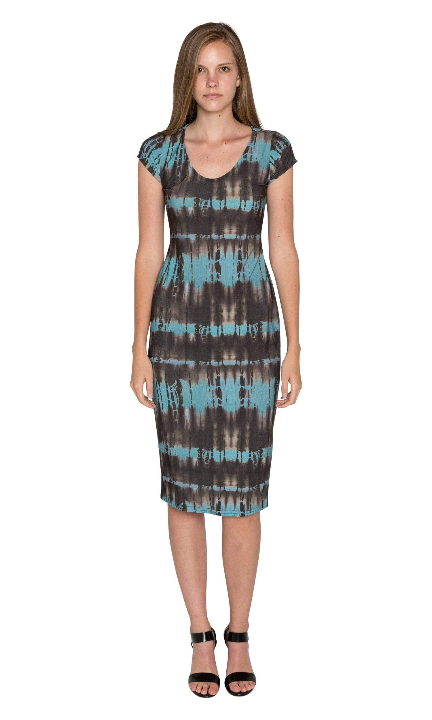 Viereck Tahini Scoop Neck Dress - Pontiac