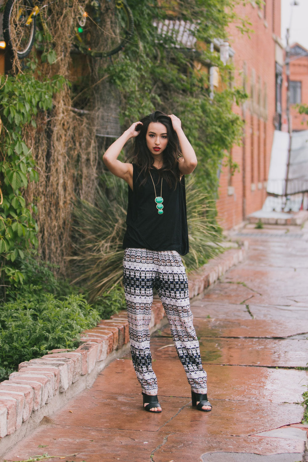 Velvet by Graham &amp; Spencer Sanaa Luxe Slub Crossover Drape Tank