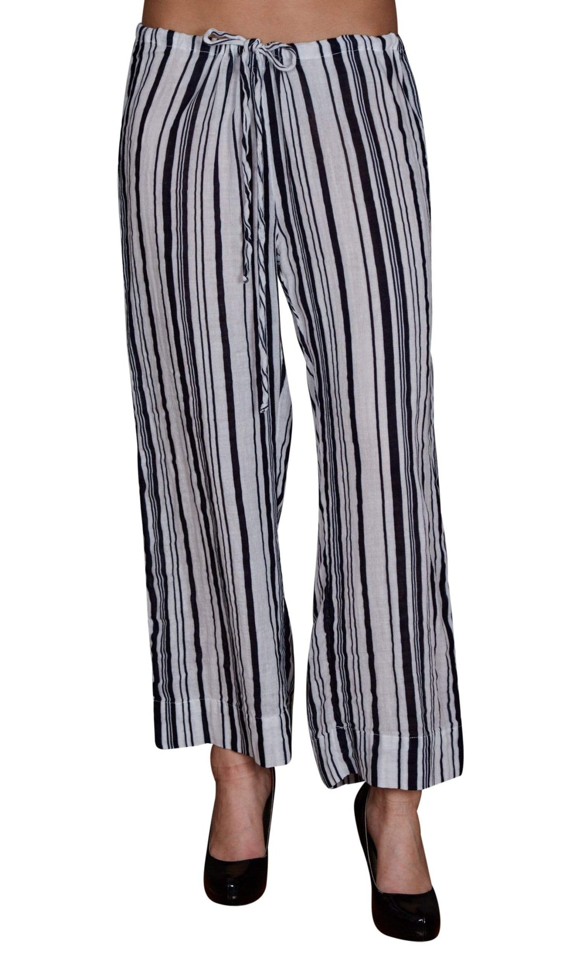 Velvet by Graham &amp; Spencer Omarina Stripe Cotton Pant