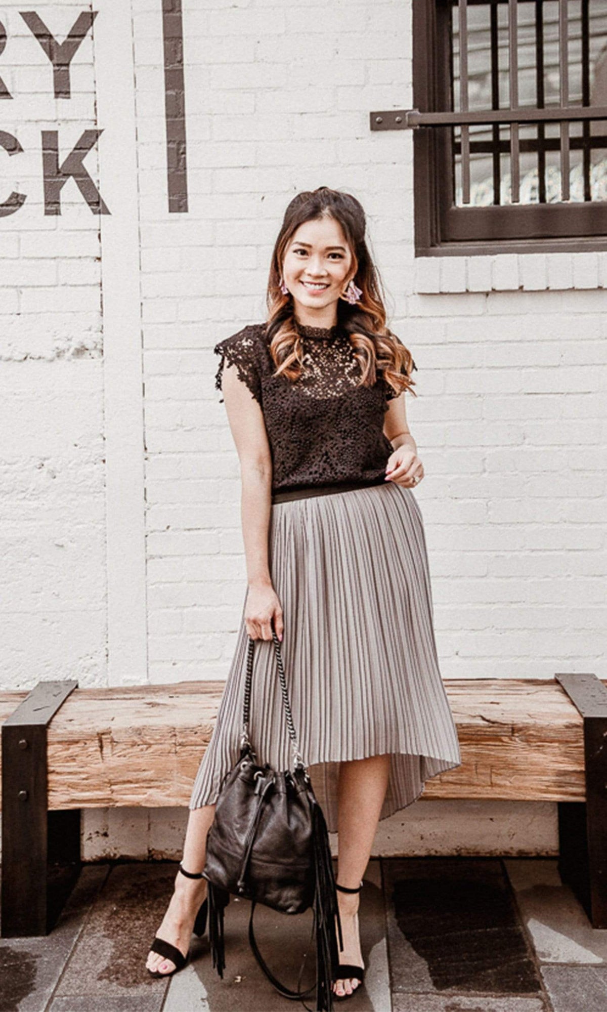 Velvet by Graham &amp; Spencer Allie Lace Cap Sleeve Top