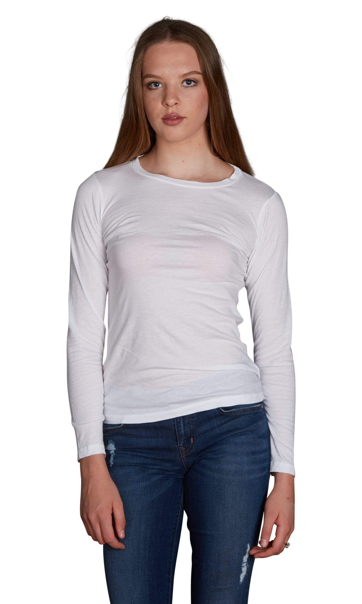 Velvet by Graham and Spencer Zofina Gauzy Whisper Crew Neck Top