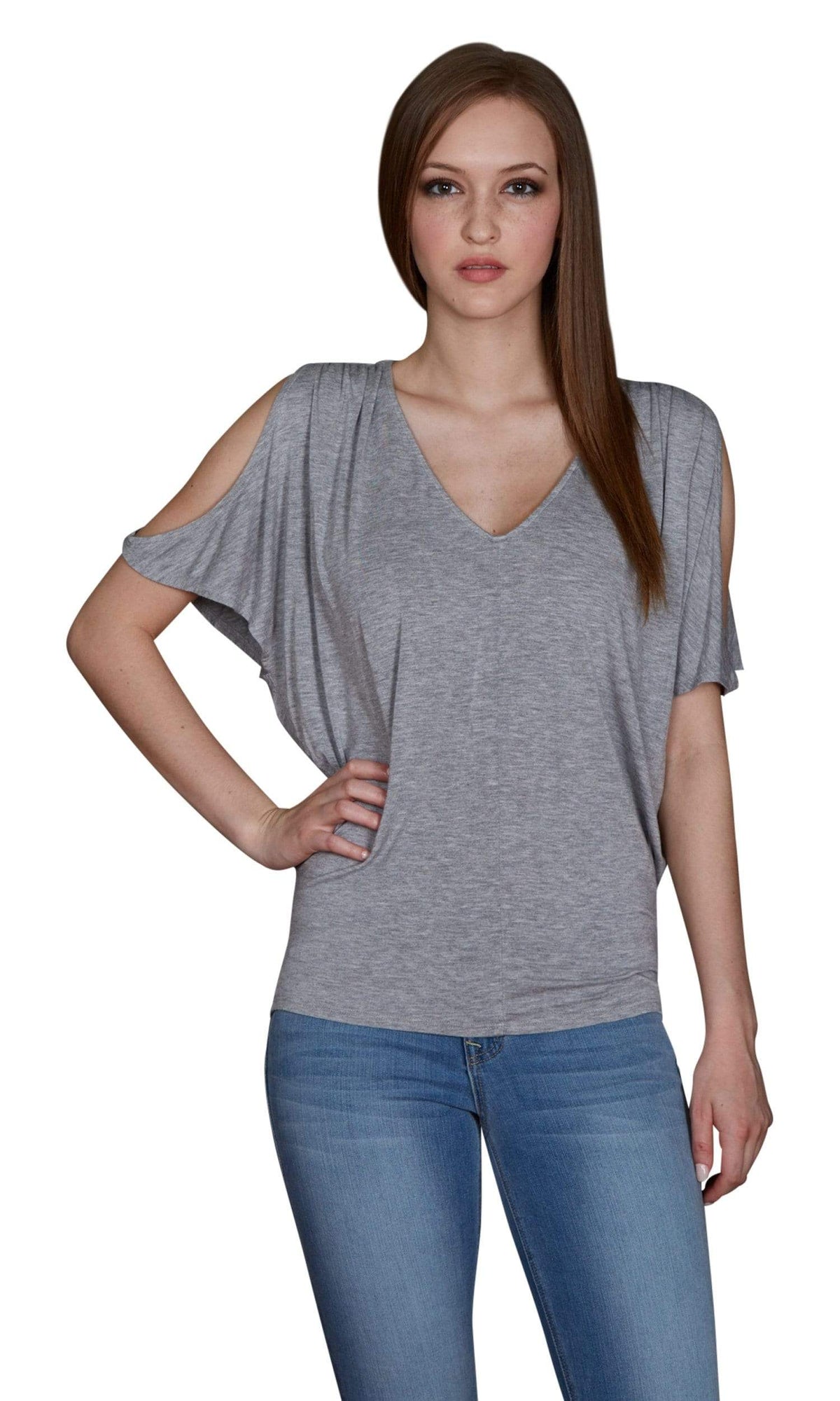 Velvet by Graham &amp; Spencer Jay Modal Cold Shoulder Tee