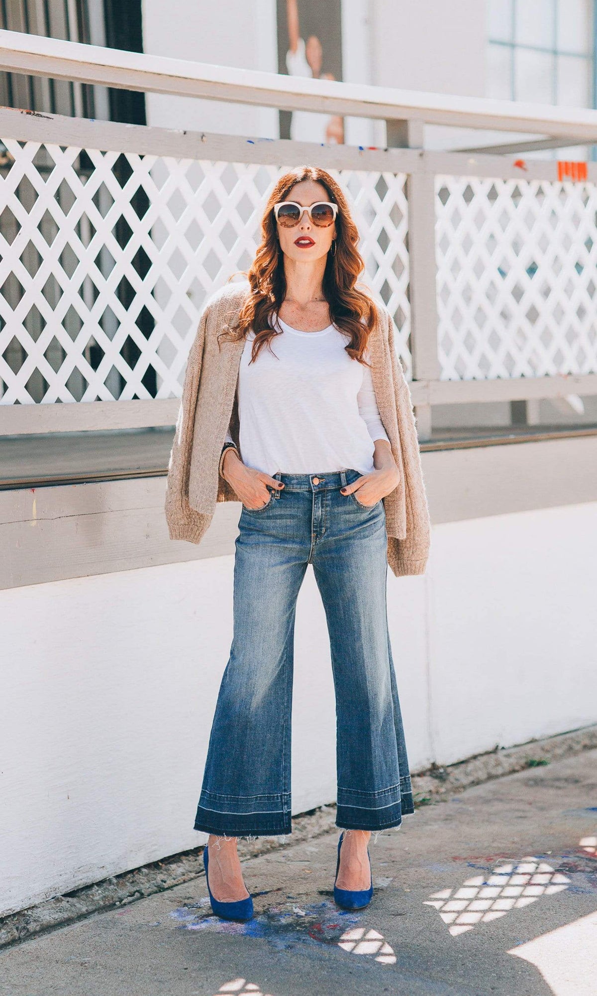 Level 99 Anabelle 5 Pocket Wide Leg Denim