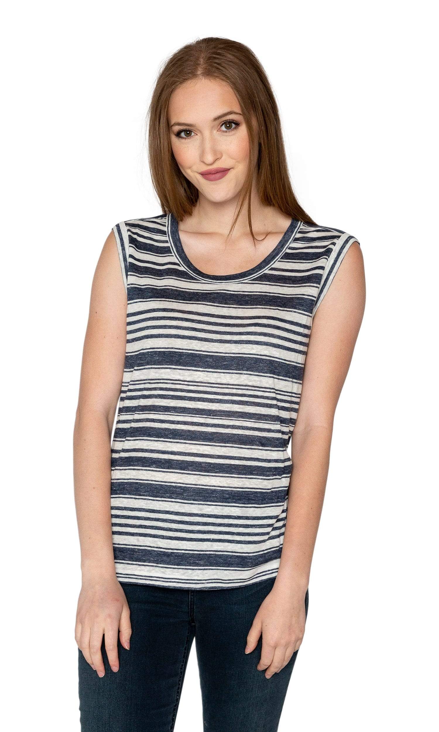 Velvet by Graham & Spencer Lada Striped Tank Top