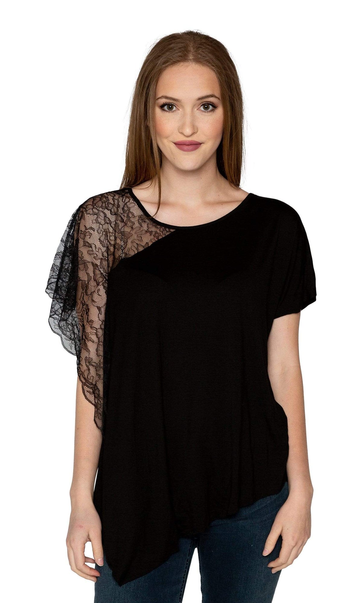 Velvet by Graham &amp; Spencer Lulia Asymmetrical Hem Top