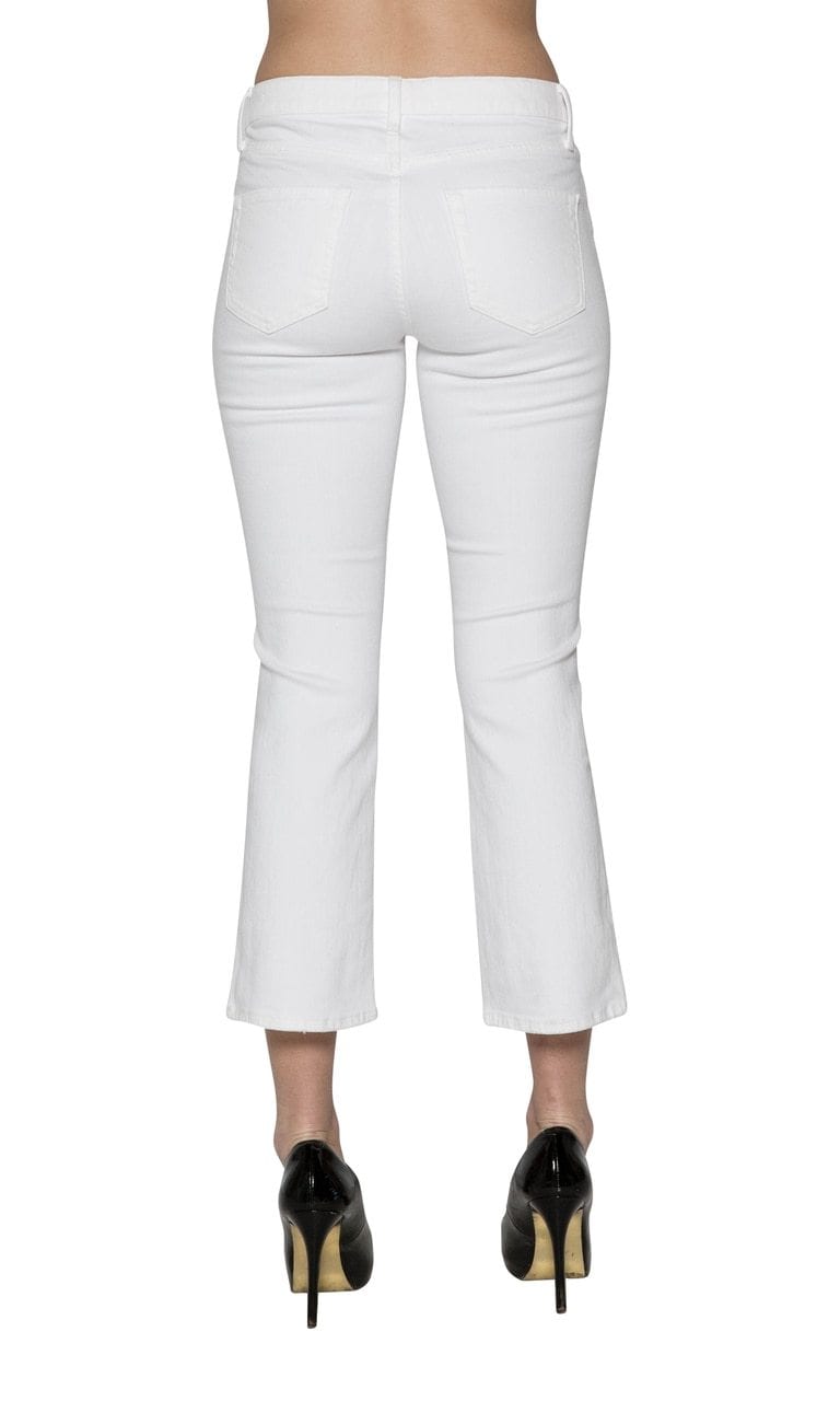 Velvet by Graham &amp; Spencer Kate High Rise Crop Denim-SALT