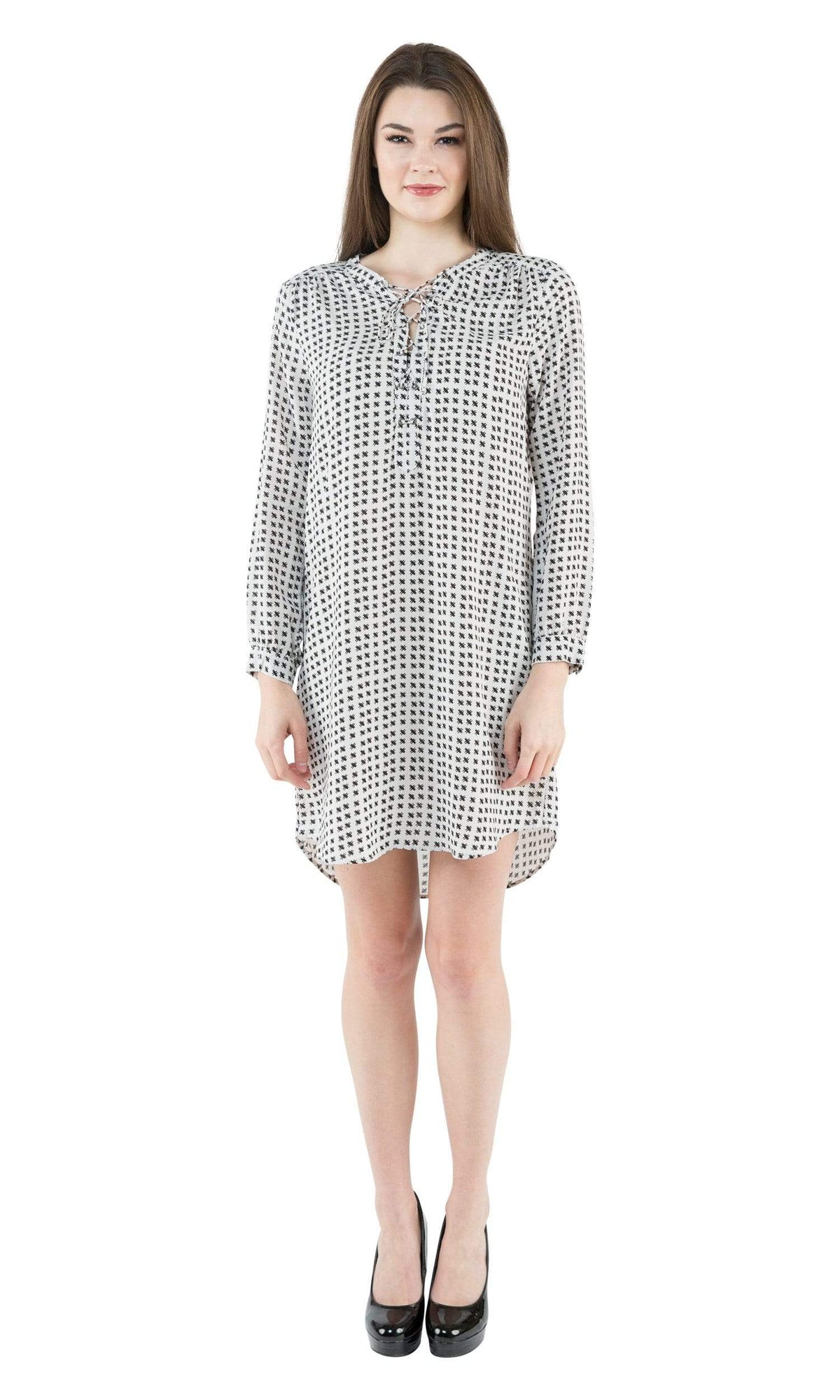 Velvet by Graham &amp; Spencer Zoey Lace Up Dress