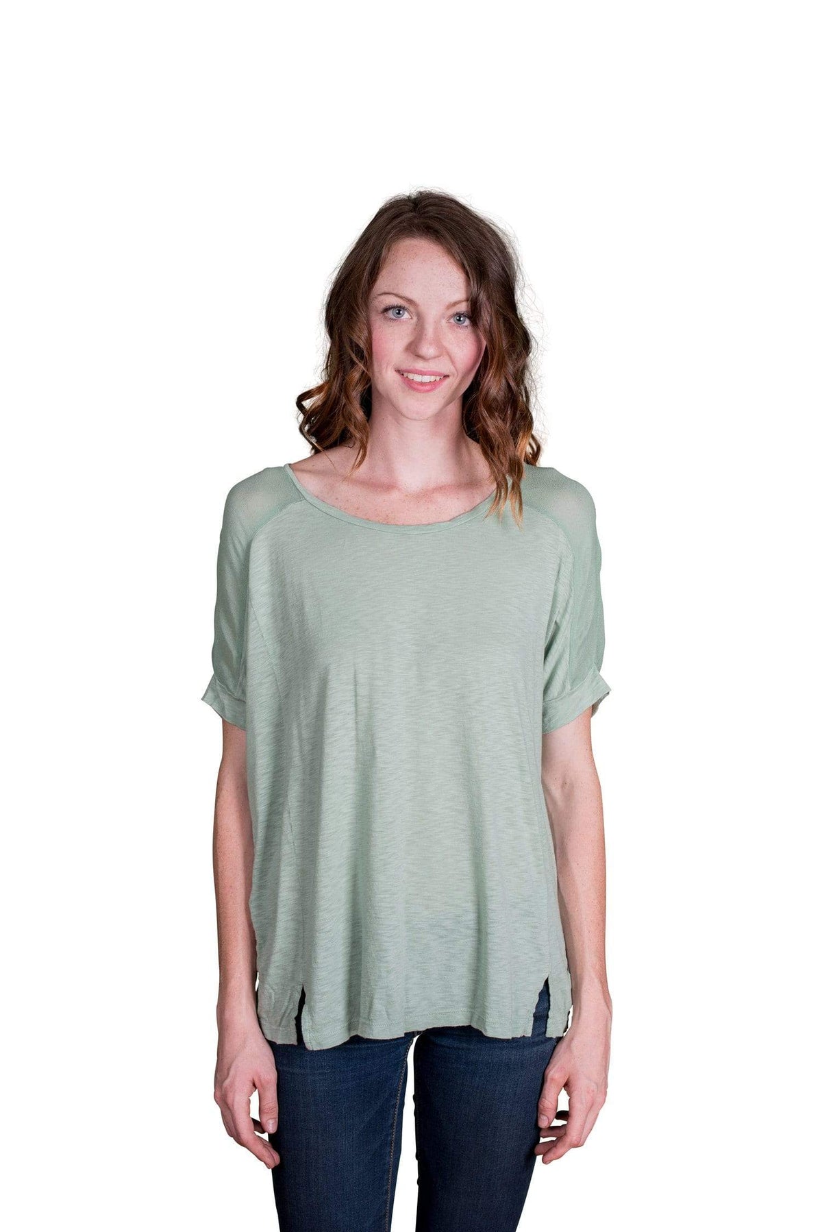 Velvet by Graham &amp; Spencer Loretta Short Sleeve Dolman Top