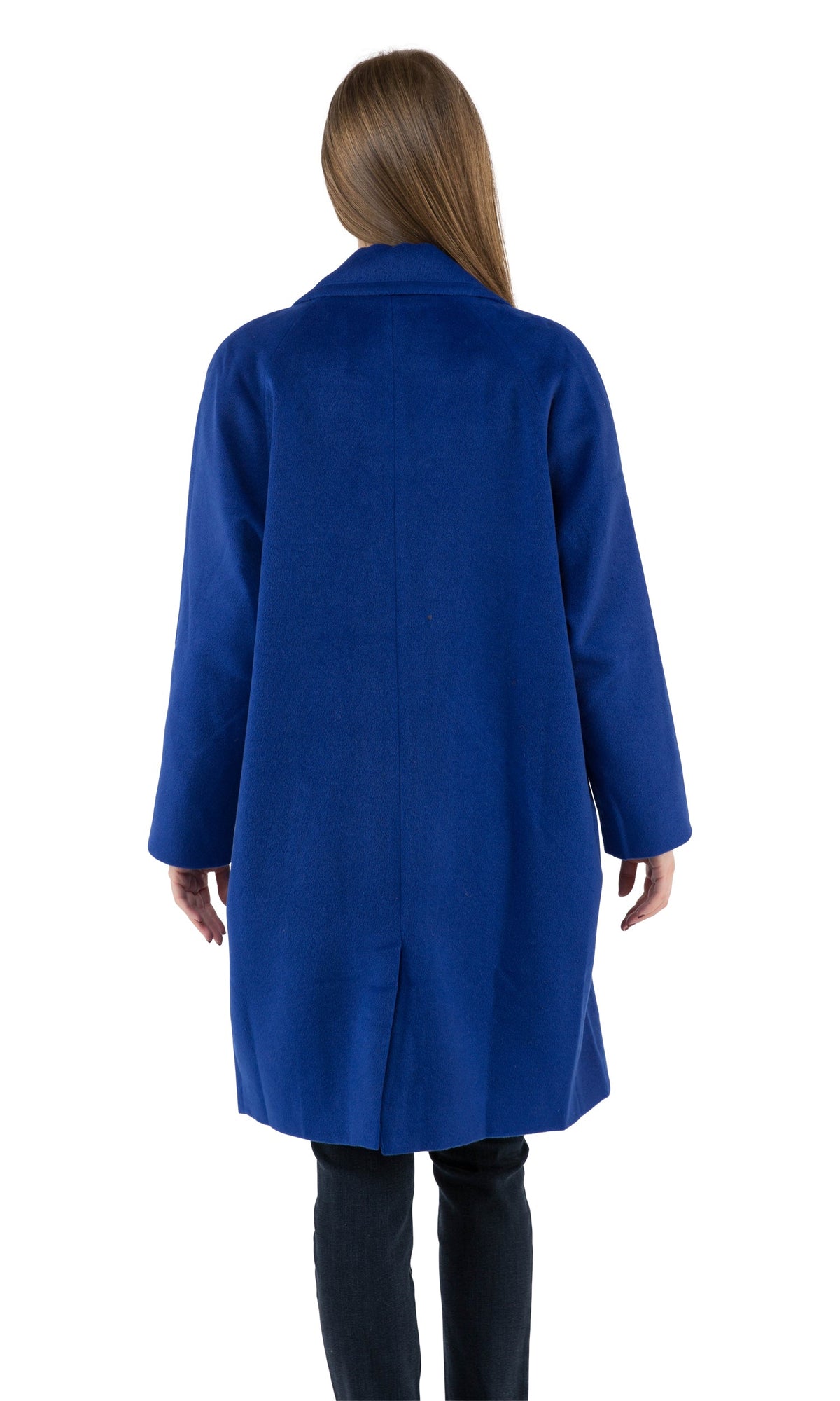 J.O.A. Long Cobalt Coat