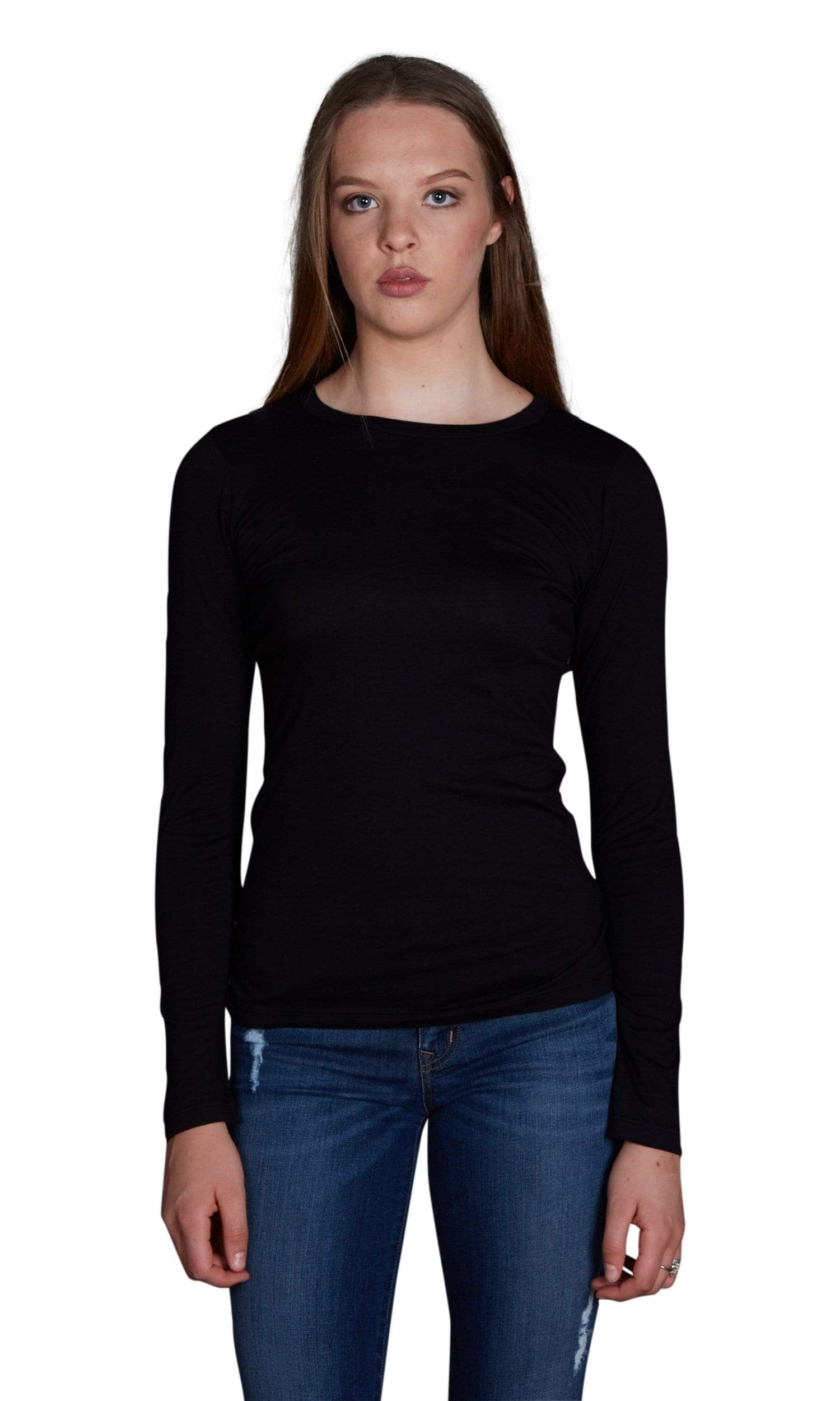 Velvet by Graham and Spencer Zofina Gauzy Whisper Crew Neck Top