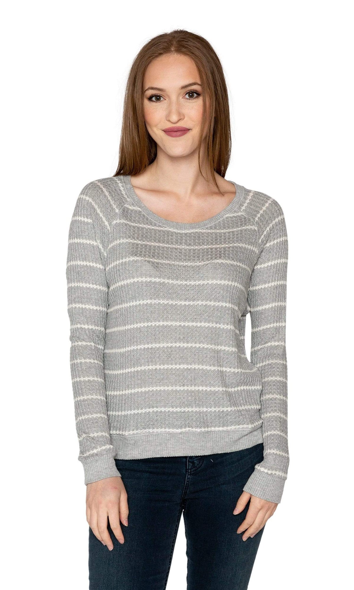 Velvet by Graham &amp; Spencer Becky Striped Raglan Top