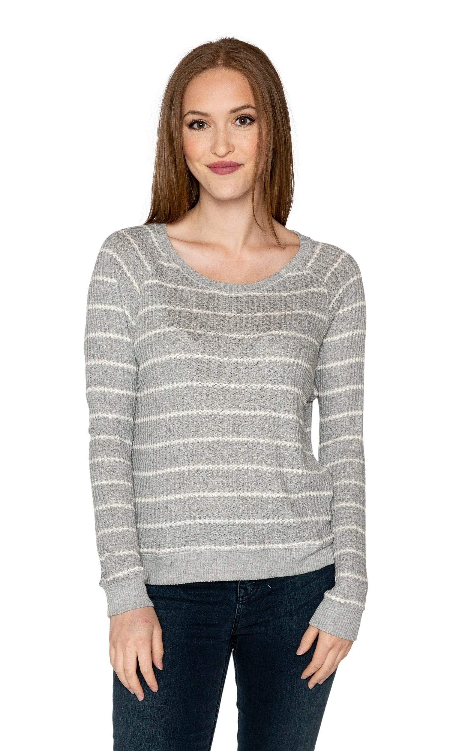 Velvet by Graham & Spencer Becky Striped Raglan Top