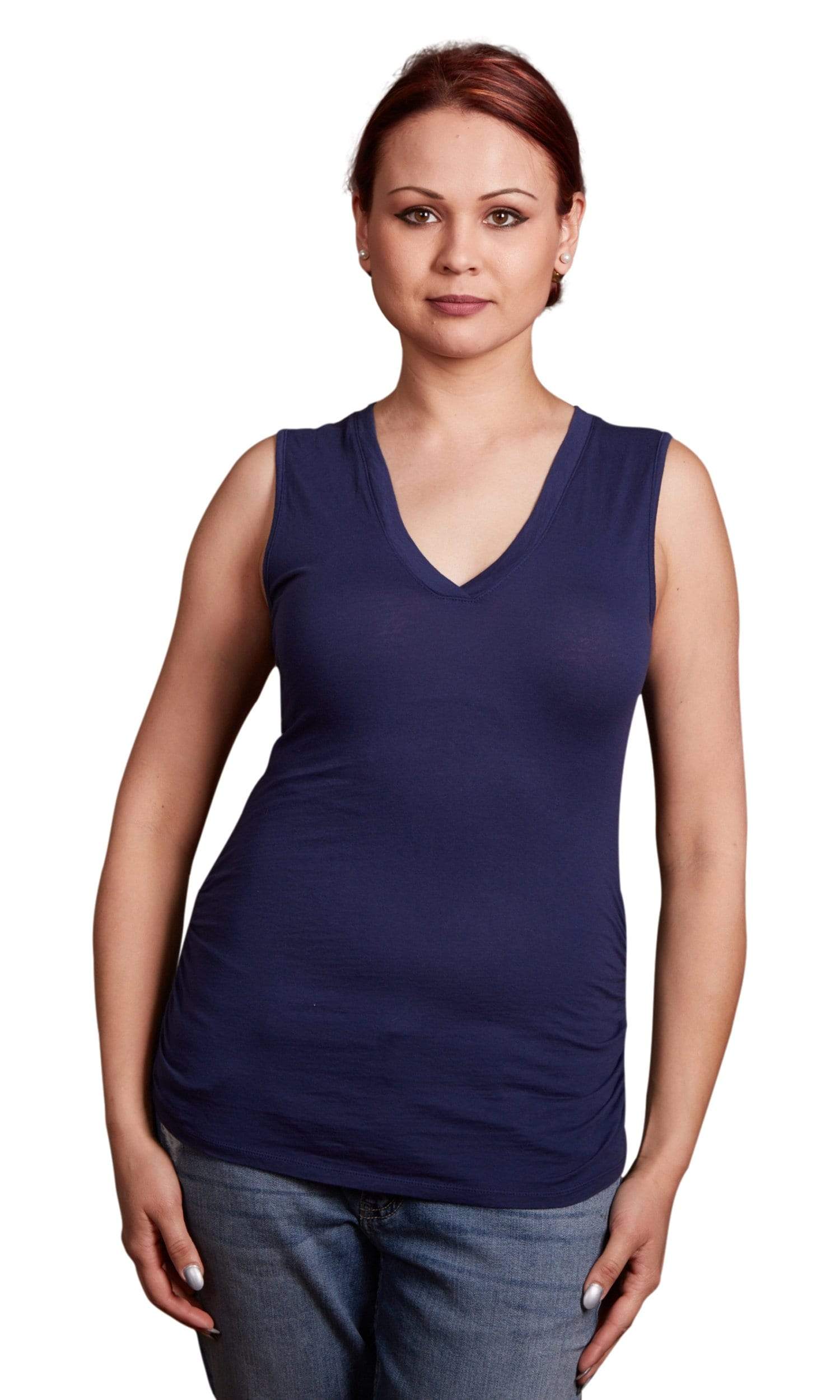 Velvet by Graham & Spencer Geena V Neck Tank Top