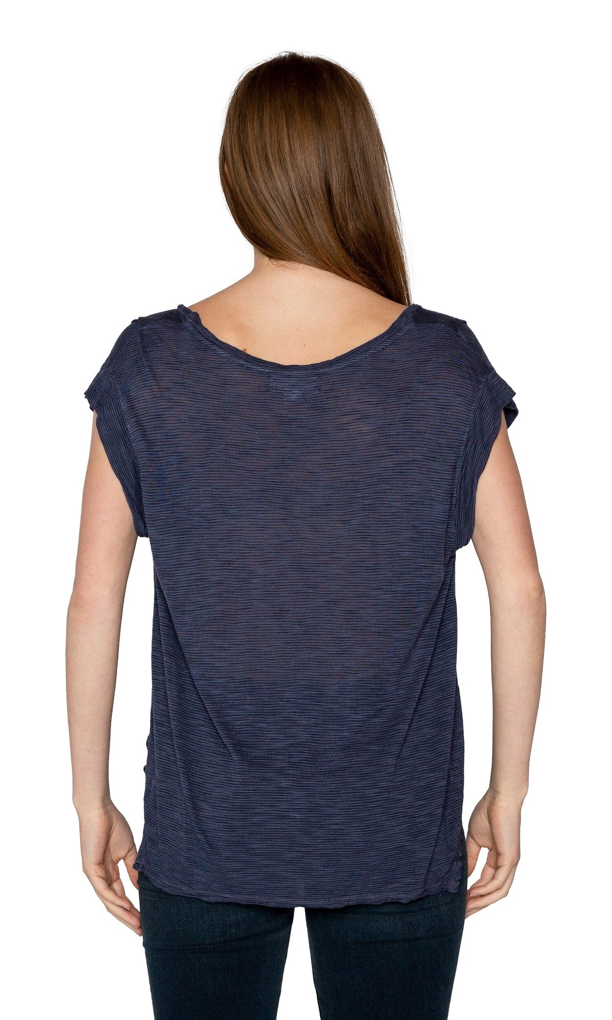 Velvet by Graham &amp; Spencer Hannah Scoop Neck Jersey Tee