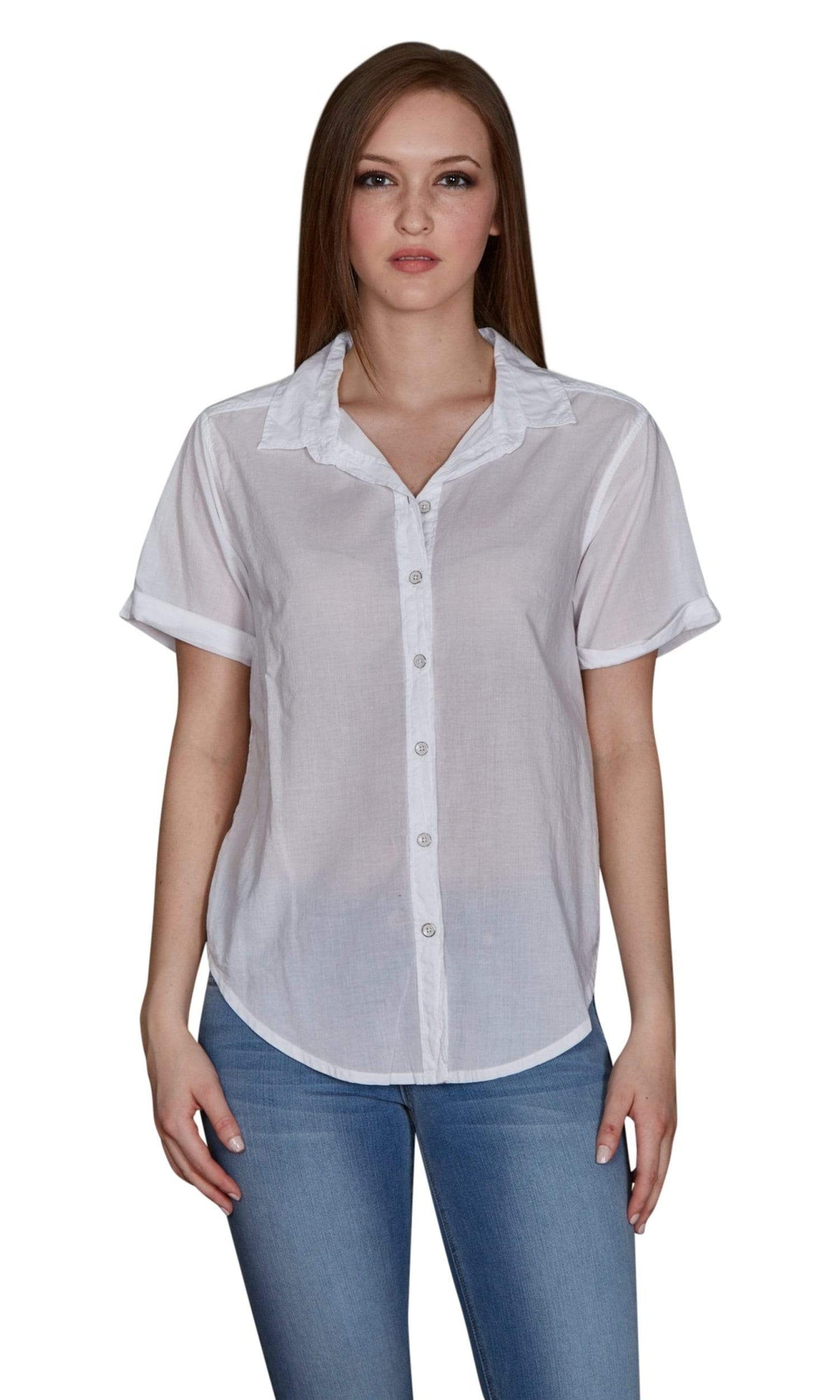 Velvet by Graham &amp; Spencer Tinker Cotton Button-up Shirt