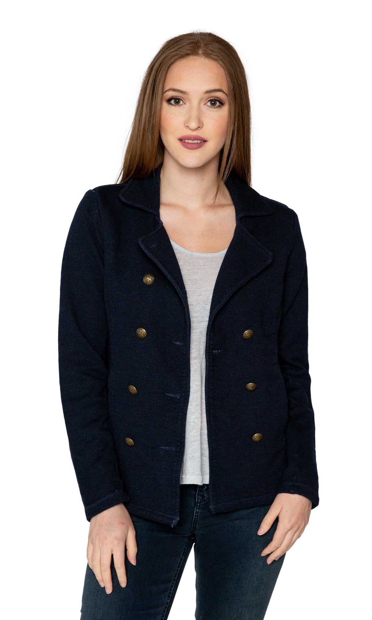 Velvet by Graham &amp; Spencer Afin Fleece Peacoat