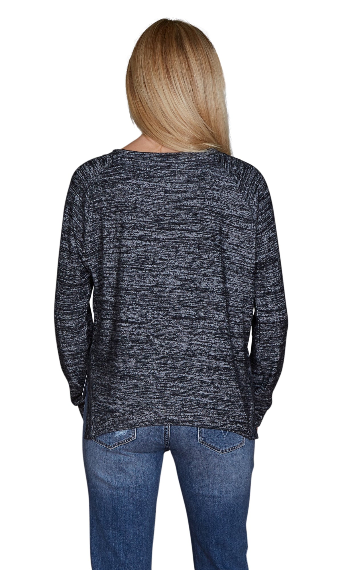 Velvet by Graham &amp; Spencer Cade Cozy Jersey Crewneck Top