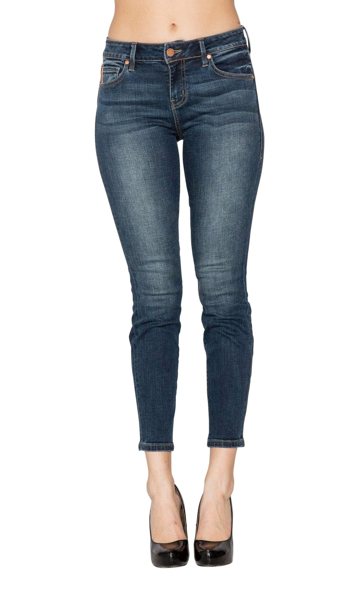 Level 99 Madison Mid-Rise Cropped Skinny Jean