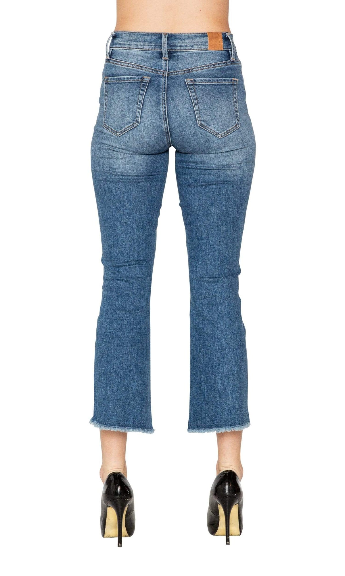 Level 99 Adrian High Rise Kick Flare - Merriam