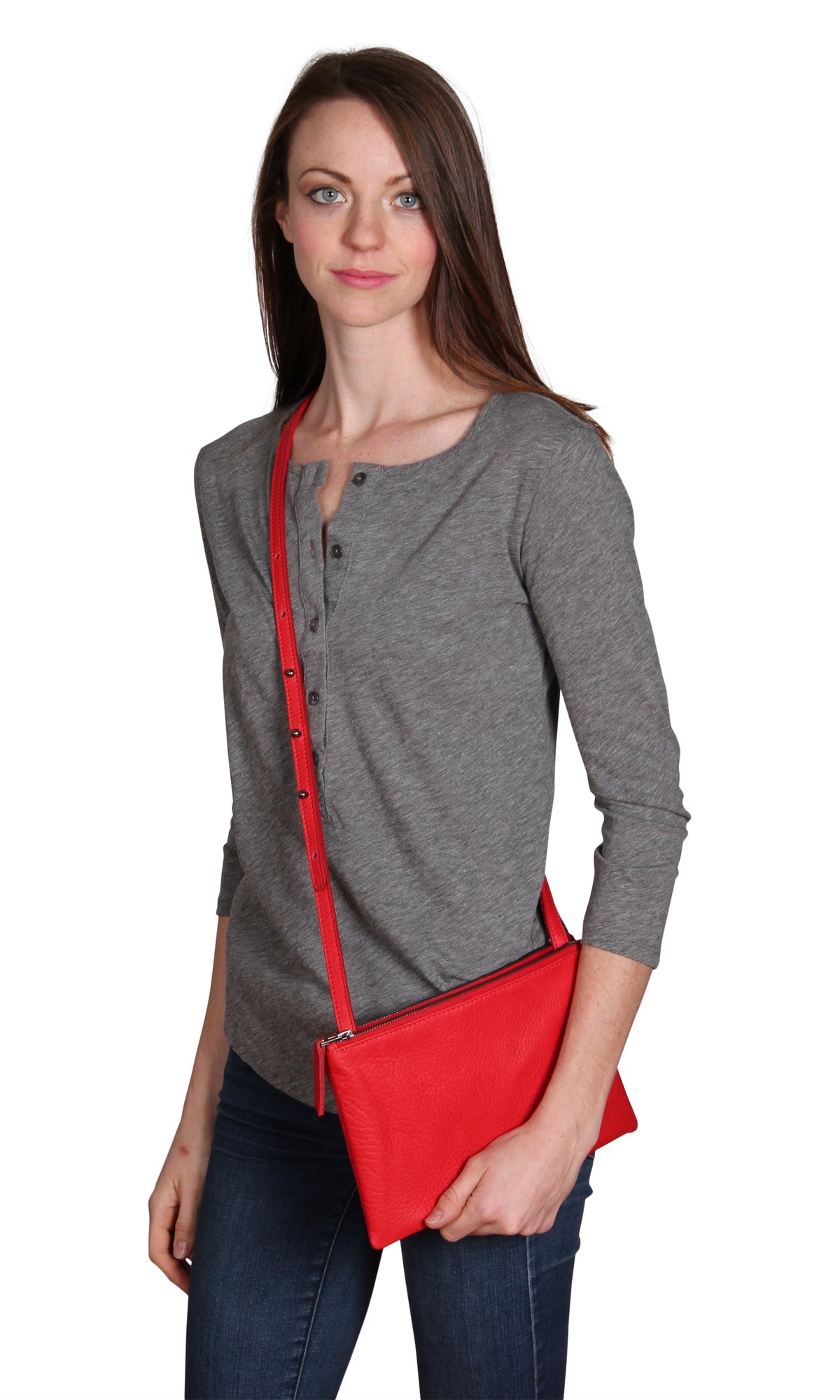 Velvet by Graham &amp; Spencer Evelyn Crossbody Leather Bag