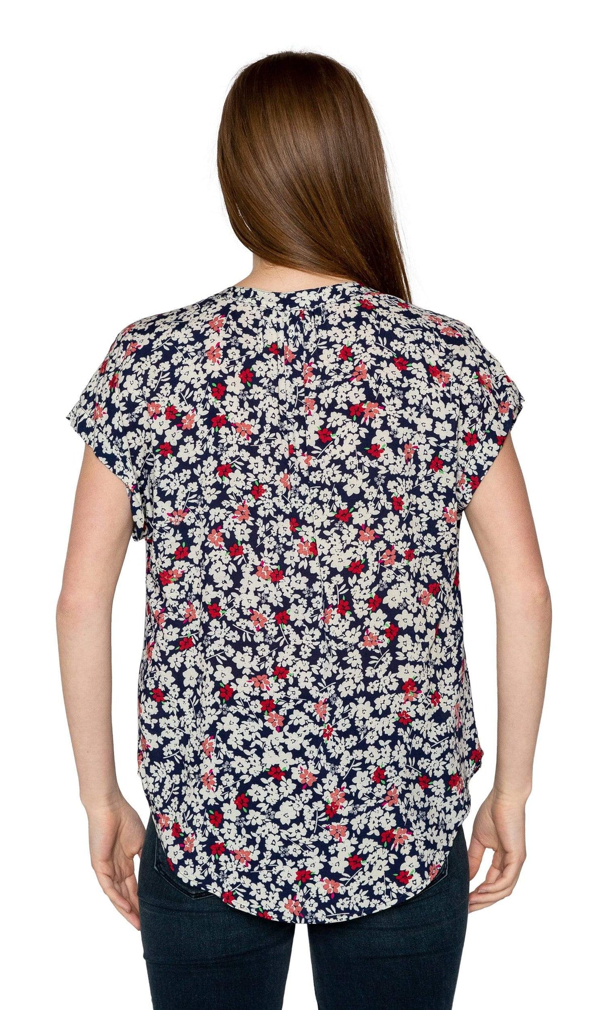 Velvet by Graham &amp; Spencer Yvetta Dahlia Floral Top