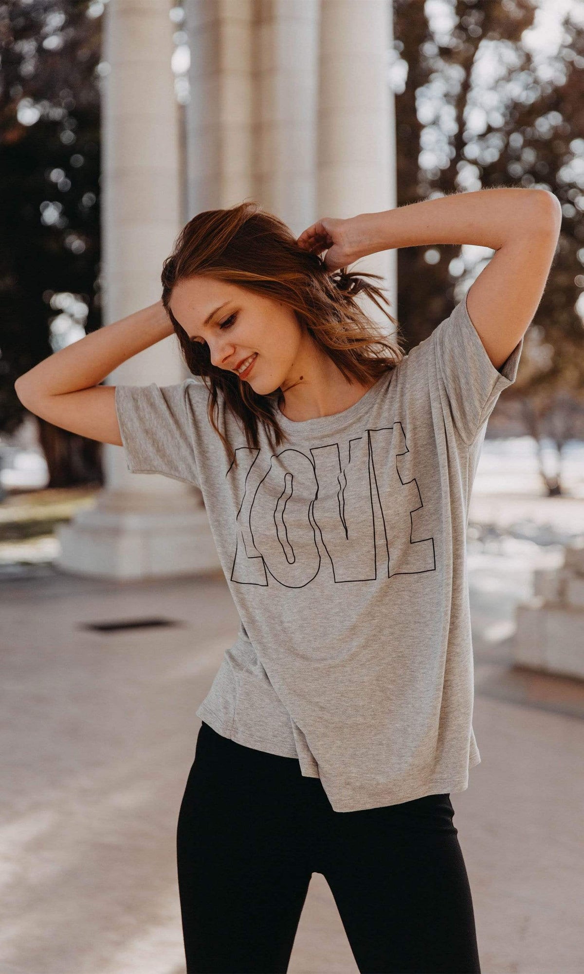 Sundown by River + Sky Love Graphic Sleep Tee