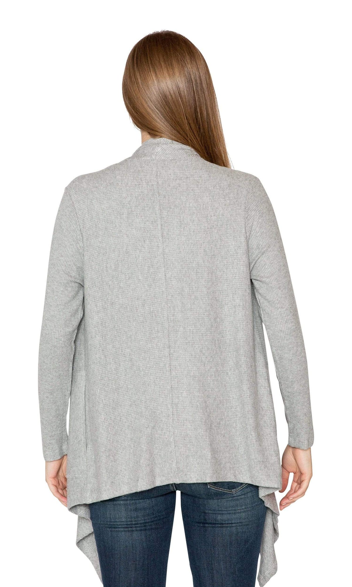 Velvet by Graham &amp; Spencer Soraya Cozy Jersey Ribbed Cardigan