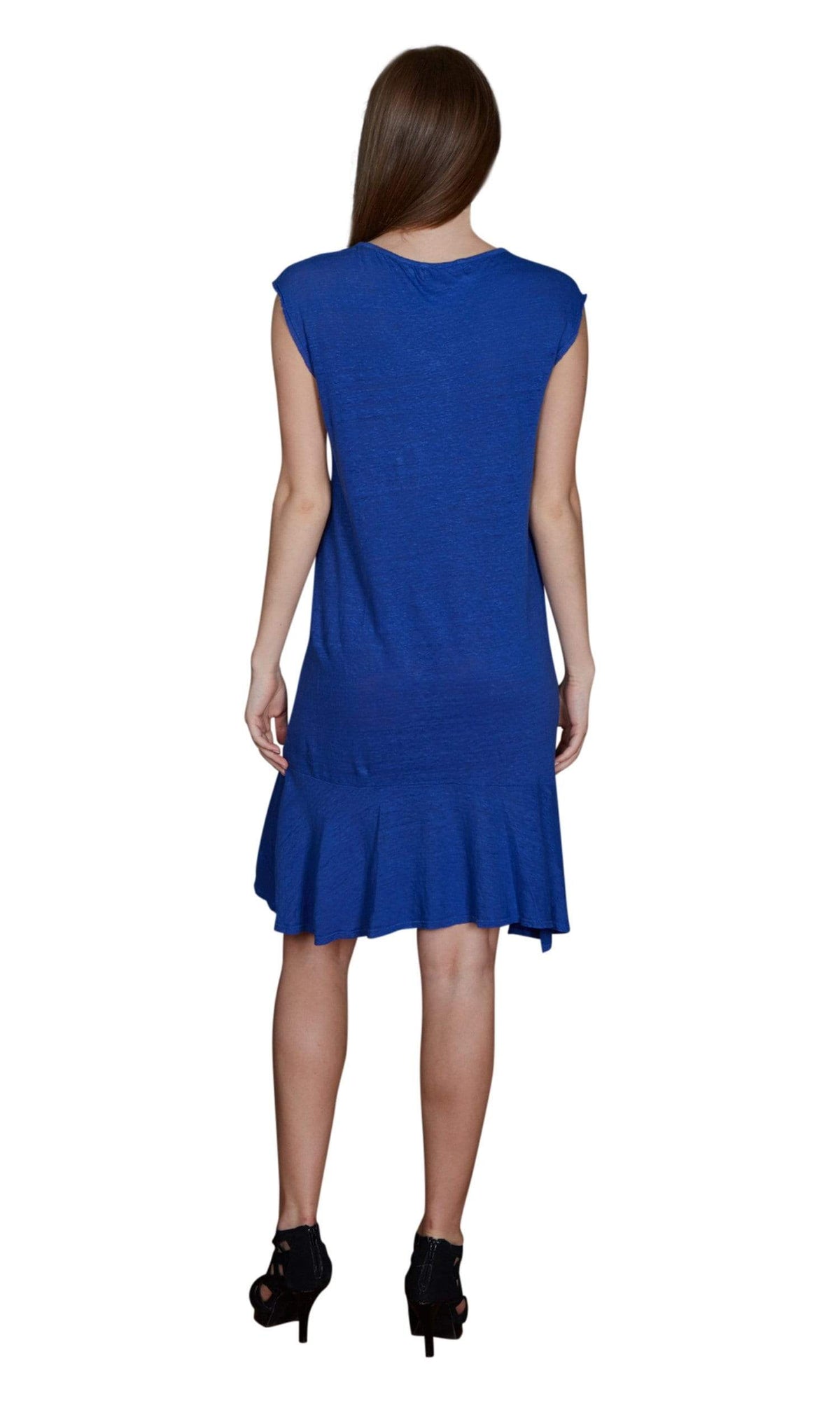 Velvet by Graham &amp; Spencer Semaj Linen Cap Sleeve Dress