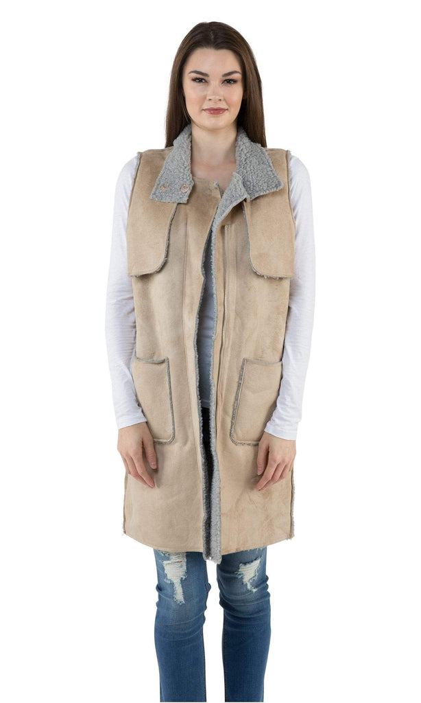 【限定品】OVY kaja REALISTIC SUEDE VEST 限定品】OVY kaja REALISTIC SUEDE VEST サイズ2
