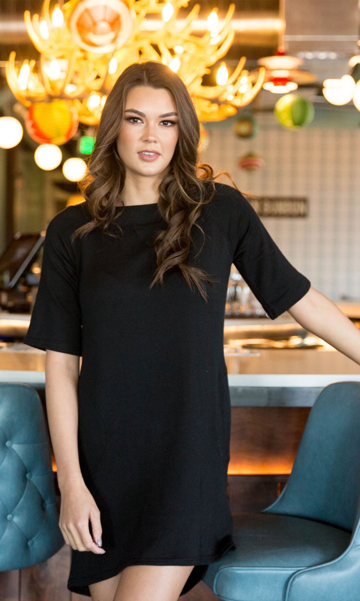 River + Sky Lookout High Low Pocket Dress