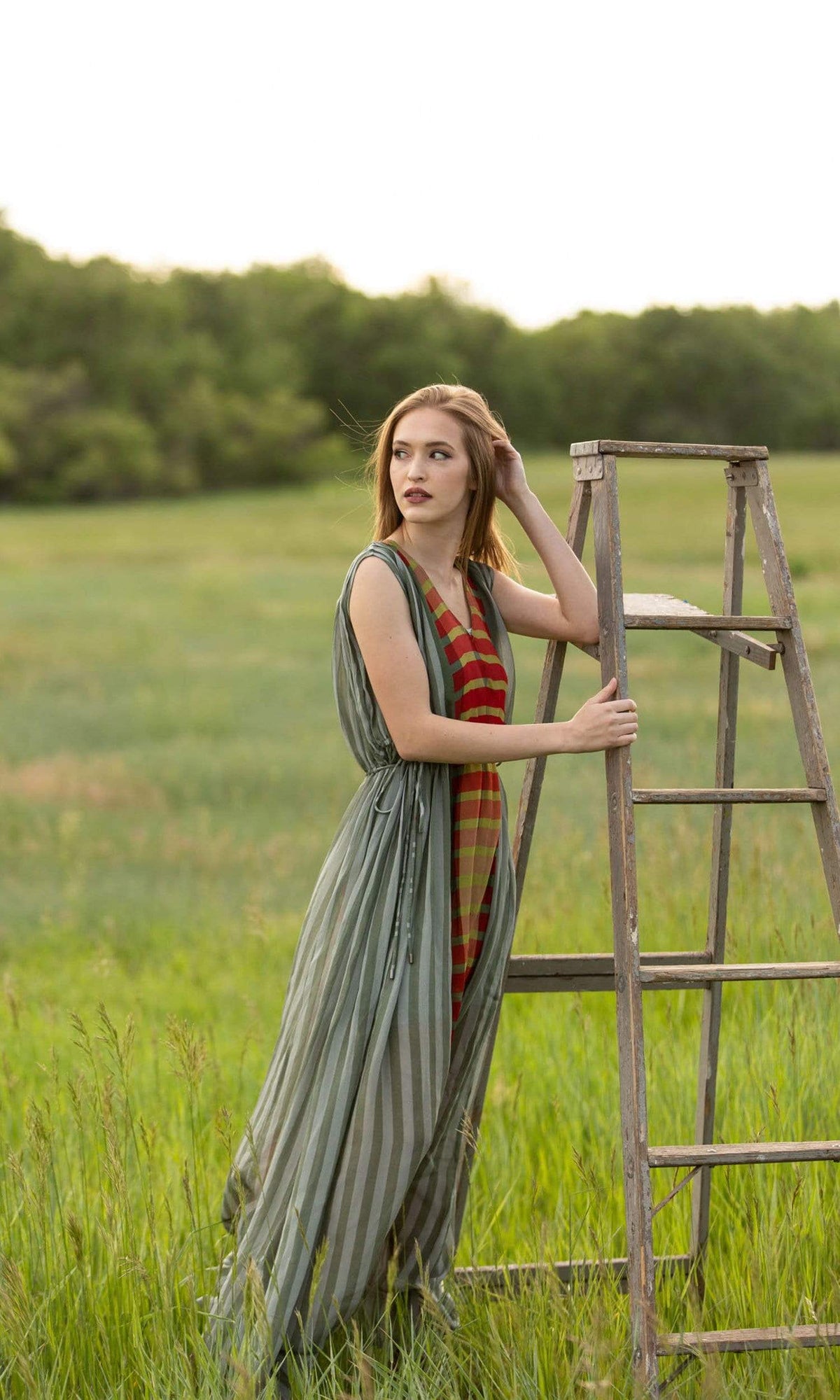 Conditions Apply One of the Best in the World Side Tie Maxi Dress