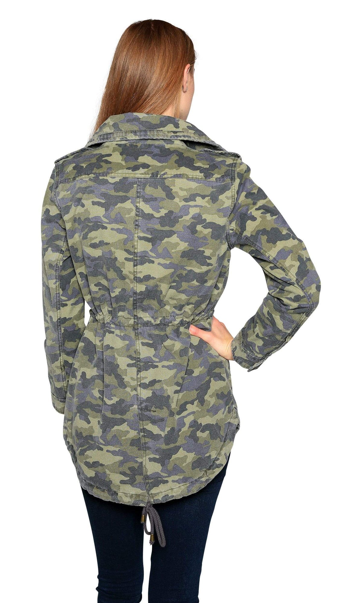 Velvet by Graham &amp; Spencer Irene Camo Army Jacket