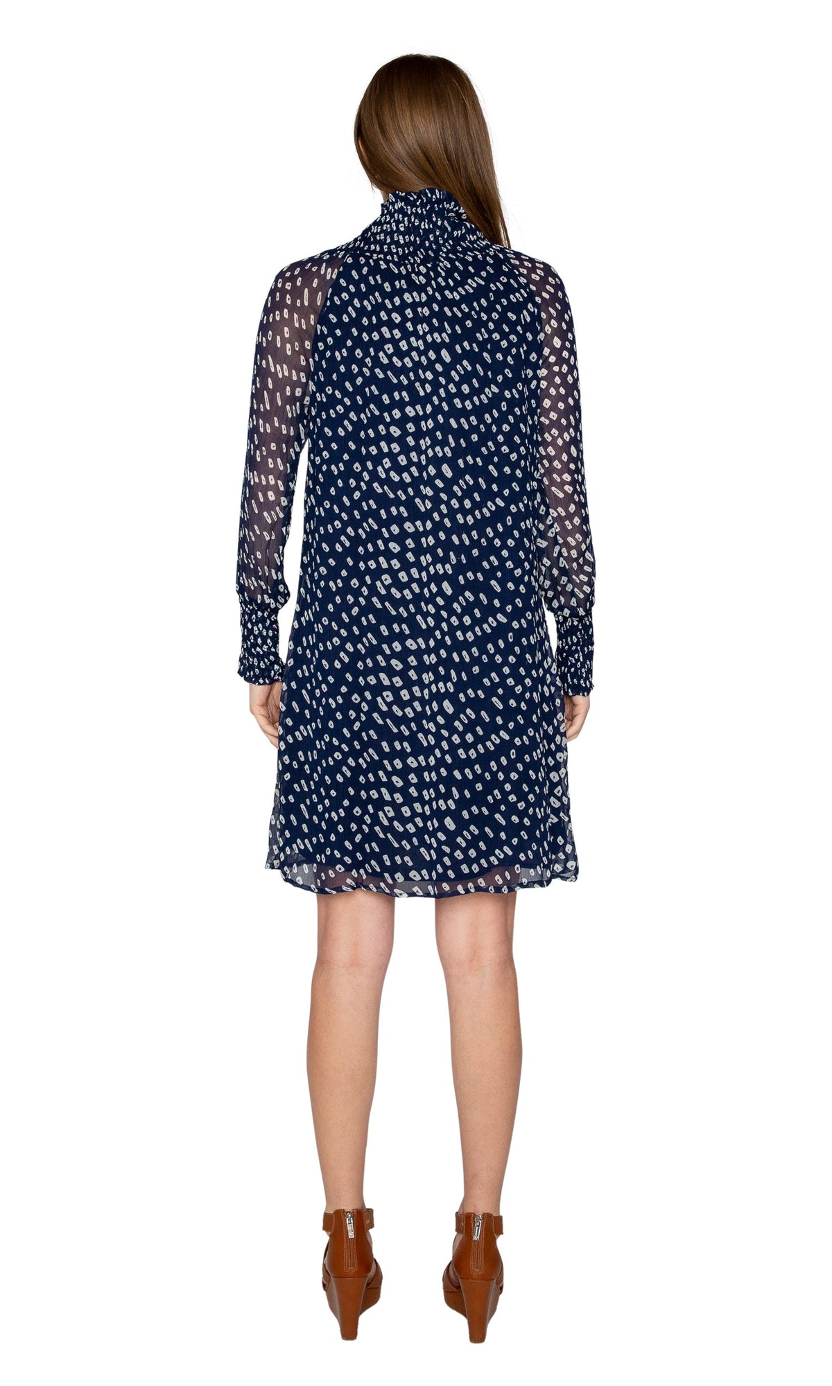 Velvet by Graham &amp; Spencer Lisette Iman Printed Chiffon Dress