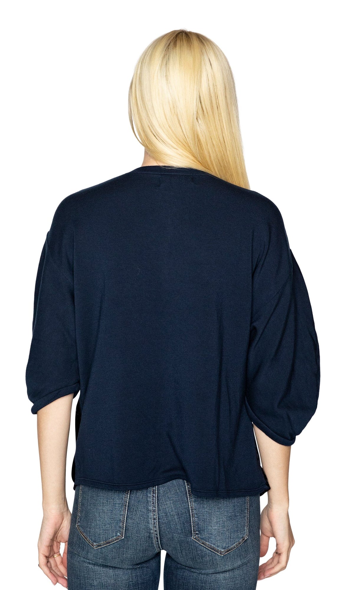 Velvet by Graham &amp; Spencer Berta Velvet Fleece Puff Sleeve Top