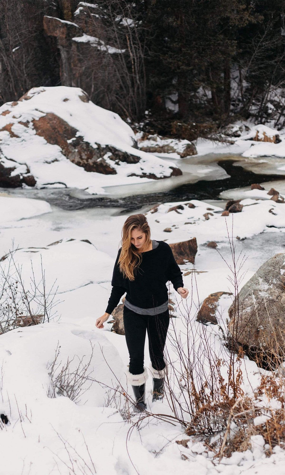 Claudia Inside Out Crop Sweatshirt