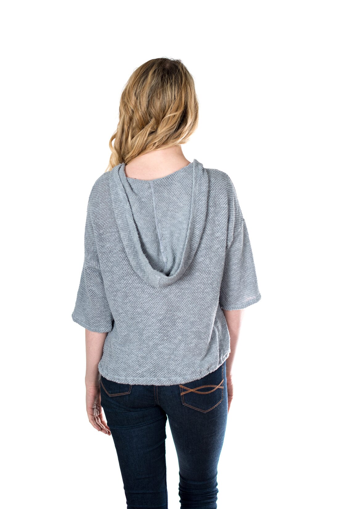 Velvet by Graham &amp; Spencer Kedda Cotton Crochet Dolman Hoodie