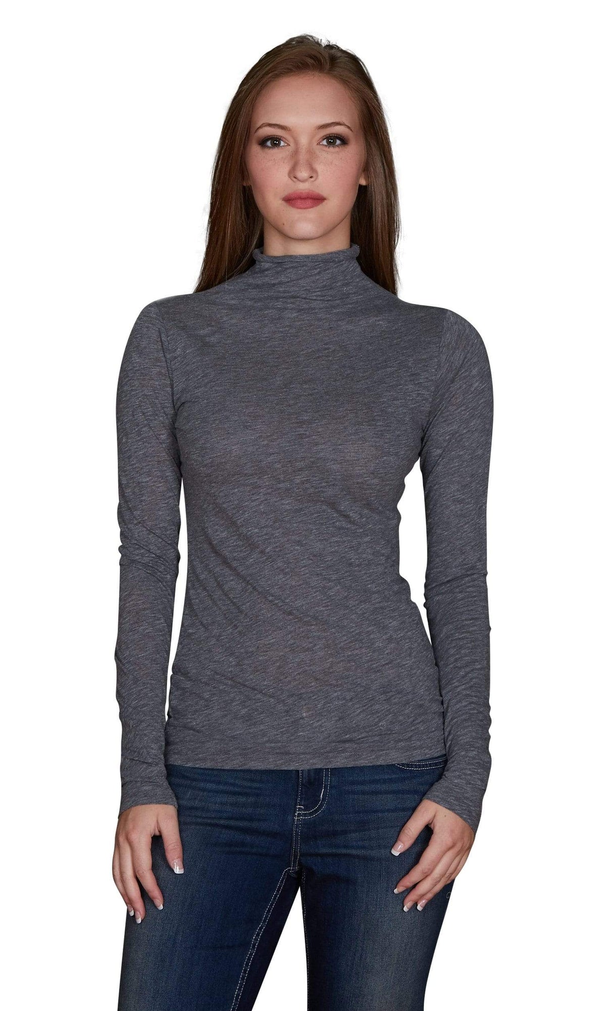 Velvet by Graham &amp; Spencer Talisia Gauzy Whisper Turtleneck Top