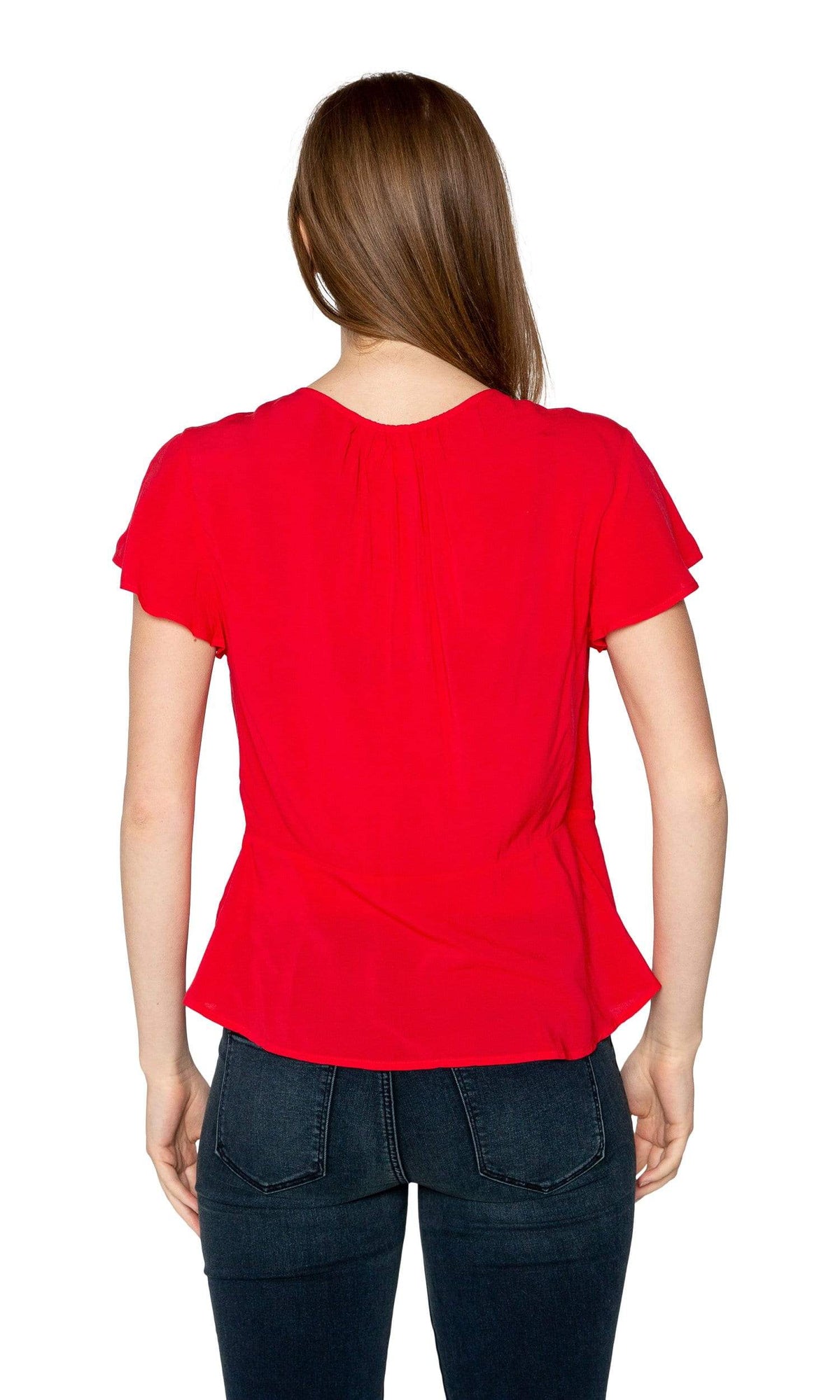 Velvet by Graham &amp; Specer Lunara Rayon Challis Wrap Top