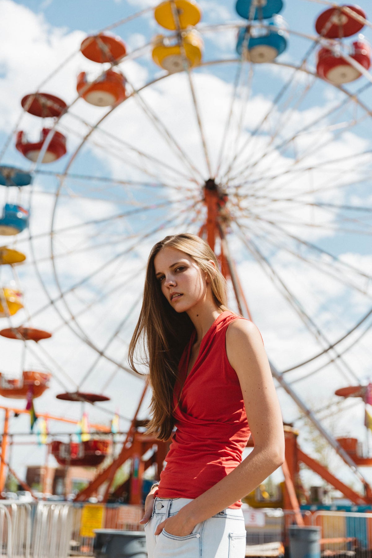 Velvet by Graham &amp; Spencer Adelise05 Wrap Tank Top