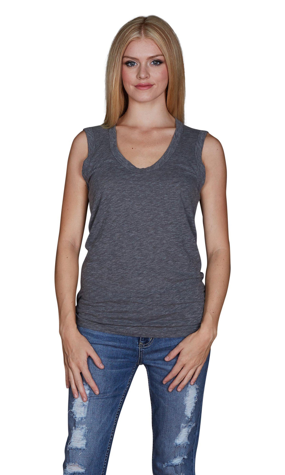 Velvet by Graham &amp; Spencer Estina Scoop Neck Top-Velvet-Vintage Fringe